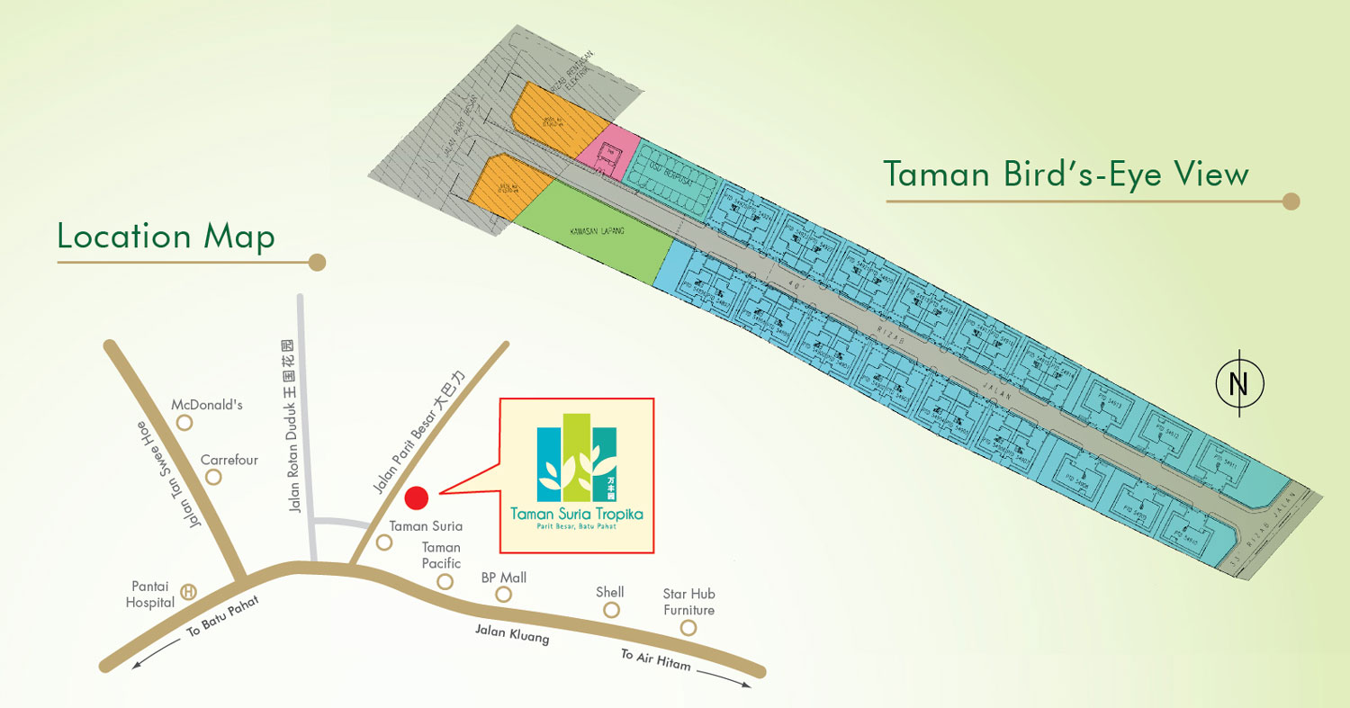 Taman Suria Tropika Location Map